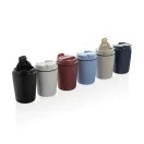 Cana de voiaj, XD, 2610E18509, 220 ml, 12xØ8 cm, Polipropilena, Otel inoxidabil, Albastru Navy