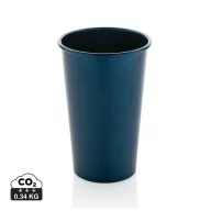   Pahar 450 ml, 2401E16104, Everestus, 13xØ8.7 cm, Aluminiu, Albastru navy