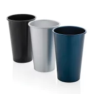   Pahar 450 ml, 2401E16104, Everestus, 13xØ8.7 cm, Aluminiu, Albastru navy