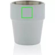 Pahar 300 ml, 2401E16171, Everestus, 9.7xØ8.3 cm, Otel, Alb