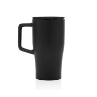   Cana de voiaj, 490 ml, 2509E17032, Everestus, 16.4xØ 6.8 cm, Ceramica, Polipropilena, Negru