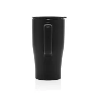   Cana de voiaj, 490 ml, 2509E17032, Everestus, 16.4xØ 6.8 cm, Ceramica, Polipropilena, Negru