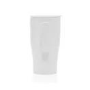 Cana de voiaj, 490 ml, 2509E17036, Everestus, 16.4xØ 6.8 cm, Ceramica, Polipropilena, Alb