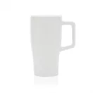 Cana de voiaj, 490 ml, 2509E17036, Everestus, 16.4xØ 6.8 cm, Ceramica, Polipropilena, Alb