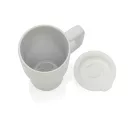 Cana de voiaj, 490 ml, 2509E17036, Everestus, 16.4xØ 6.8 cm, Ceramica, Polipropilena, Alb