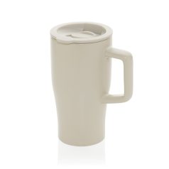   Cana de voiaj, 490 ml, 2509E17033, Everestus, 16.4xØ 6.8 cm, Ceramica, Polipropilena, Gri