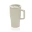 Cana de voiaj, 490 ml, 2509E17033, Everestus, 16.4xØ 6.8 cm, Ceramica, Polipropilena, Gri