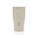 Cana de voiaj, 490 ml, 2509E17033, Everestus, 16.4xØ 6.8 cm, Ceramica, Polipropilena, Gri