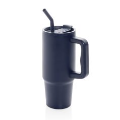   Cana de voiaj 900 ml, 2410E23773, Everestus, 14.7 x 23.5 x ø 9.7 cm, Otel, Albastru navy