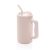 Cana 800 ml, 2410E25554, Everestus, 18 x ø 9.7 cm, Otel, Roz