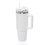   Sticla de apa sport, 1200 ml, 2502E15380, Everestus, 27.7 x ⌀7 cm, Otel, Alb