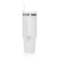   Sticla de apa sport, 1200 ml, 2502E15380, Everestus, 27.7 x ⌀7 cm, Otel, Alb