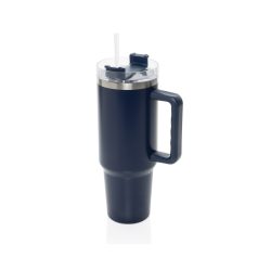   Sticla de apa sport, 1200 ml, 2502E15379, Everestus, 27.7 x ⌀7 cm, Otel, Albastru navy