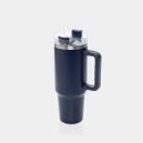 Sticla de apa sport, 1200 ml, 2502E15379, Everestus, 27.7 x ⌀7 cm, Otel, Albastru navy