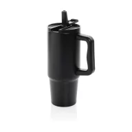   Cana termos, 900 ml, 2509E17042, Everestus, 14.7x23.5xØ 9.7 cm, Otel, Polipropilena, Negru