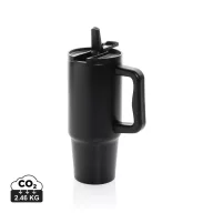  Cana termos, 900 ml, 2509E17042, Everestus, 14.7x23.5xØ 9.7 cm, Otel, Polipropilena, Negru