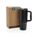 Cana termos, 900 ml, 2509E17042, Everestus, 14.7x23.5xØ 9.7 cm, Otel, Polipropilena, Negru
