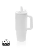   Cana termos, 900 ml, 2509E17044, Everestus, 14.7x23.5xØ 9.7 cm, Otel, Polipropilena, Alb