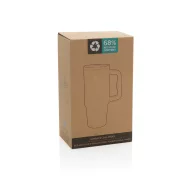   Cana termos, 900 ml, 2509E17044, Everestus, 14.7x23.5xØ 9.7 cm, Otel, Polipropilena, Alb