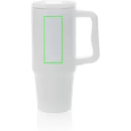   Cana termos, 900 ml, 2509E17044, Everestus, 14.7x23.5xØ 9.7 cm, Otel, Polipropilena, Alb