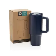   Cana termos, 900 ml, 2509E17043, Everestus, 14.7x23.5xØ 9.7 cm, Otel, Polipropilena, Albastru navy