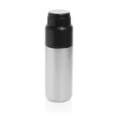 Sticla termos, Everestus, 2610E19367, 500 ml, 24.2xØ7.5 cm, Otel inoxidabil, Polipropilena, Argintiu