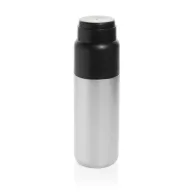   Sticla termos, Everestus, 2610E19367, 500 ml, 24.2xØ7.5 cm, Otel inoxidabil, Polipropilena, Argintiu