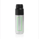 Sticla termos, Everestus, 2610E19367, 500 ml, 24.2xØ7.5 cm, Otel inoxidabil, Polipropilena, Argintiu