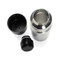   Sticla termos, Everestus, 2610E19367, 500 ml, 24.2xØ7.5 cm, Otel inoxidabil, Polipropilena, Argintiu