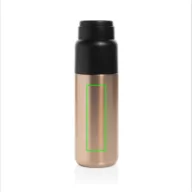   Sticla termos, Everestus, 2610E19365, 500 ml, 24.2xØ7.5 cm, Otel inoxidabil, Polipropilena, Maro Bronz