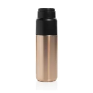   Sticla termos, Everestus, 2610E19365, 500 ml, 24.2xØ7.5 cm, Otel inoxidabil, Polipropilena, Maro Bronz
