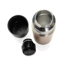 Sticla termos, Everestus, 2610E19365, 500 ml, 24.2xØ7.5 cm, Otel inoxidabil, Polipropilena, Maro Bronz