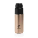 Sticla termos, Everestus, 2610E19365, 500 ml, 24.2xØ7.5 cm, Otel inoxidabil, Polipropilena, Maro Bronz