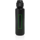 Sticla de apa sport, 600 ml, 2502E15448, Everestus, 23.5 x ⌀6.7 cm, Otel, Negru