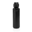 Sticla de apa sport, 600 ml, 2502E15448, Everestus, 23.5 x ⌀6.7 cm, Otel, Negru