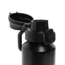 Sticla de apa sport, 600 ml, 2502E15448, Everestus, 23.5 x ⌀6.7 cm, Otel, Negru