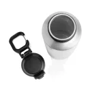 Sticla de apa sport, 600 ml, 2502E15452, Everestus, 23.5 x ⌀6.7 cm, Otel, Argintiu