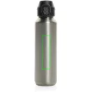 Sticla de apa sport, 600 ml, 2502E15452, Everestus, 23.5 x ⌀6.7 cm, Otel, Argintiu