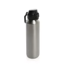 Sticla de apa sport, 600 ml, 2502E15452, Everestus, 23.5 x ⌀6.7 cm, Otel, Argintiu