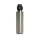 Sticla de apa sport, 600 ml, 2502E15452, Everestus, 23.5 x ⌀6.7 cm, Otel, Argintiu