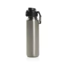 Sticla de apa sport, 600 ml, 2502E15452, Everestus, 23.5 x ⌀6.7 cm, Otel, Argintiu