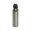 Sticla de apa sport, 600 ml, 2502E15452, Everestus, 23.5 x ⌀6.7 cm, Otel, Argintiu