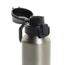 Sticla de apa sport, 600 ml, 2502E15452, Everestus, 23.5 x ⌀6.7 cm, Otel, Argintiu