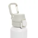 Sticla de apa sport, 600 ml, 2502E15453, Everestus, 23.5 x ⌀6.7 cm, Otel, Alb