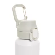   Sticla de apa sport, 600 ml, 2502E15453, Everestus, 23.5 x ⌀6.7 cm, Otel, Alb