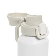   Sticla de apa sport, 600 ml, 2502E15453, Everestus, 23.5 x ⌀6.7 cm, Otel, Alb