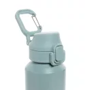 Sticla de apa sport, 600 ml, 2502E15449, Everestus, 23.5 x ⌀6.7 cm, Otel, Verde