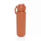 Sticla de apa sport, 600 ml, 2502E15451, Everestus, 23.5 x ⌀6.7 cm, Otel, Portocaliu
