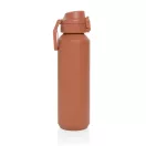 Sticla de apa sport, 600 ml, 2502E15451, Everestus, 23.5 x ⌀6.7 cm, Otel, Portocaliu