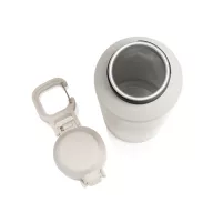   Sticla de apa sport, 600 ml, 2502E15447, Everestus, 23.5 x ⌀6.7 cm, Otel, Bej